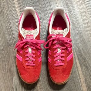 Brand New!! Adidas Women's Vibrant Red and Pink Sneakers